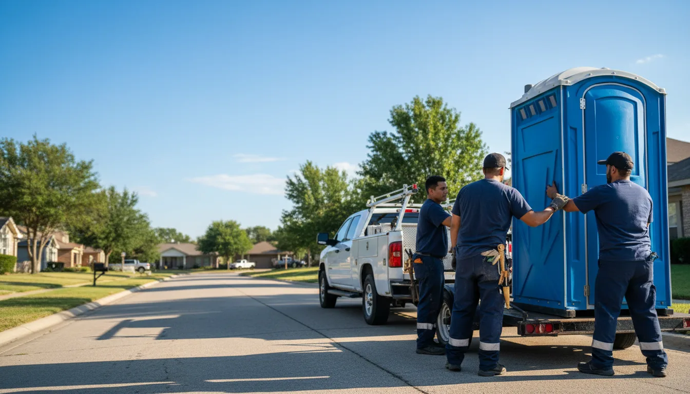 Portable Toilet Rental in Burns, KS near me